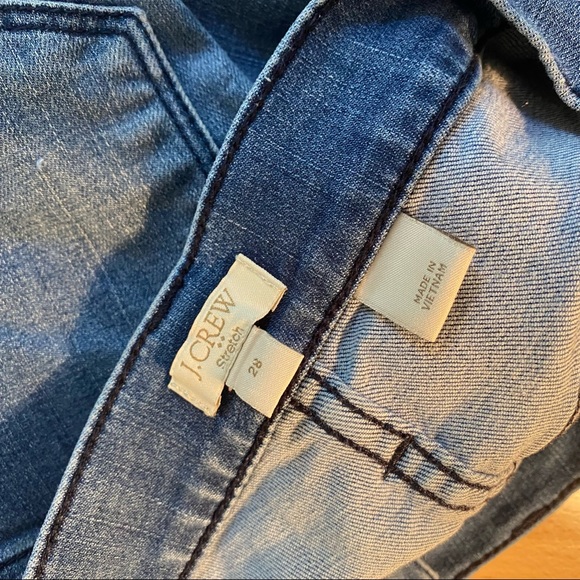 J. Crew Stretch Distressed Skinny Jean - Picture 3 of 6